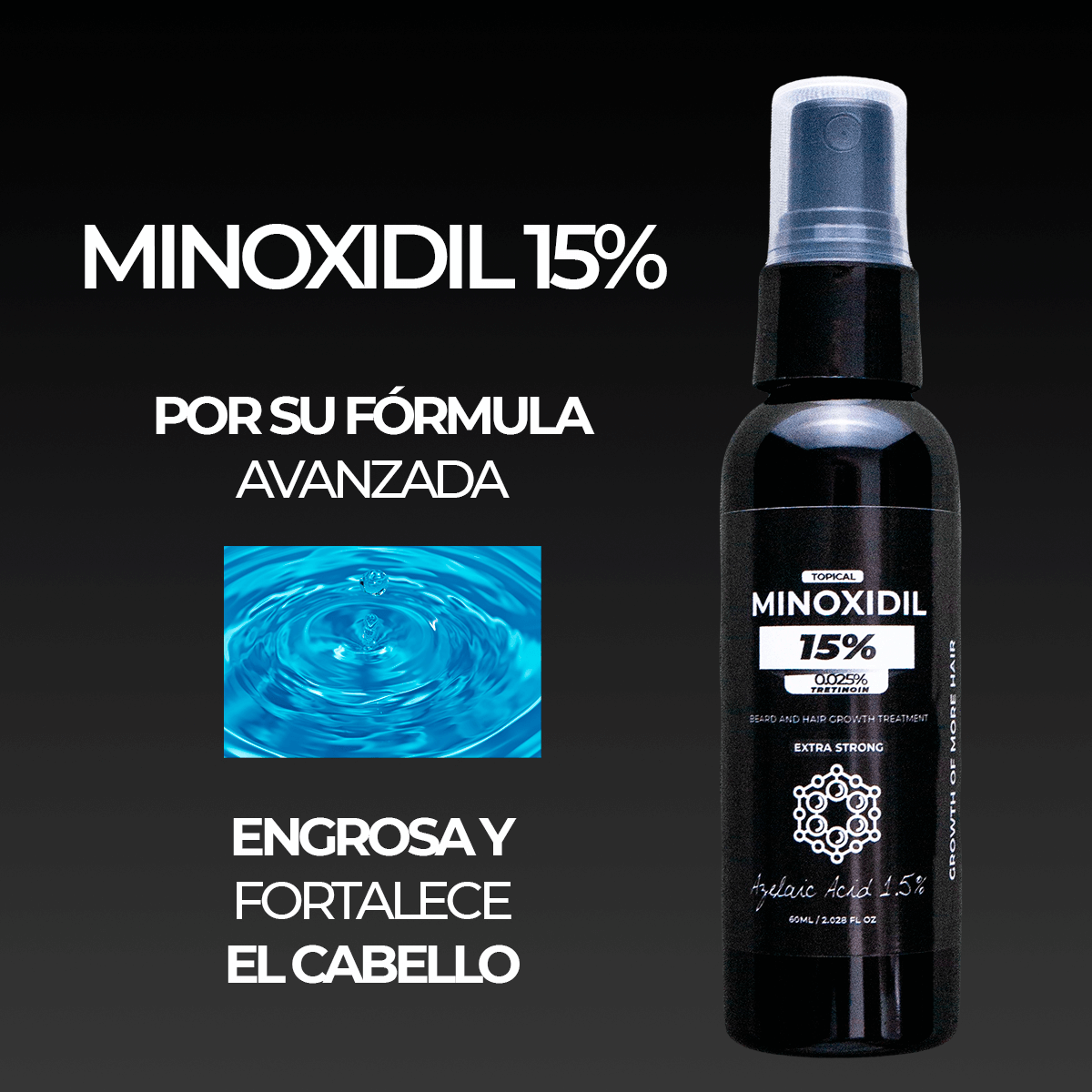 Minoxidil 15 Por ciento